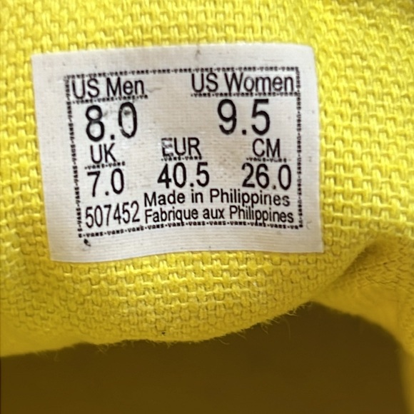 Vans Old Skool Cobra Kai Never Dies low canvas sneakers Men’s 8/Women’s 9.5. NWT - Picture 8 of 16